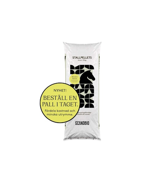 Stallpellets i småsäck